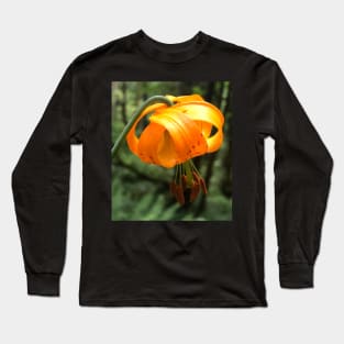 The Light Lantern of the Tiny Orange Forest Lily Long Sleeve T-Shirt